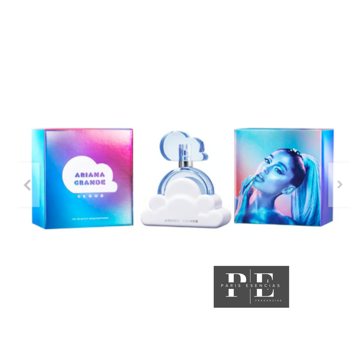 Cloud Ariana Grande en caja